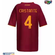 Ženski Nogometni dresi AS Roma Bryan Cristante #4 Domači 2025-26 Kratek Rokav